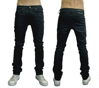 black skinny jeans